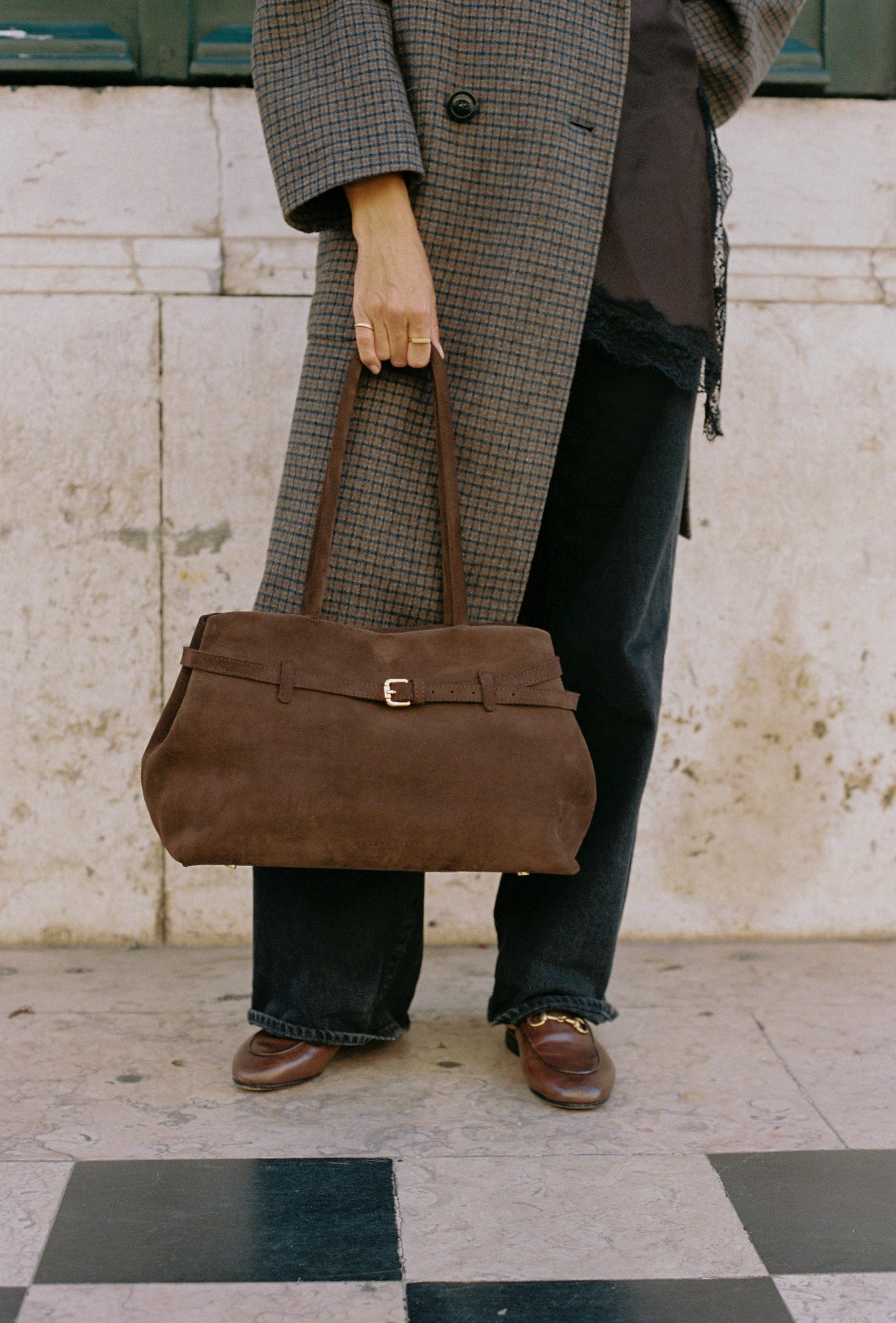 Margot Bag in Deep Brown