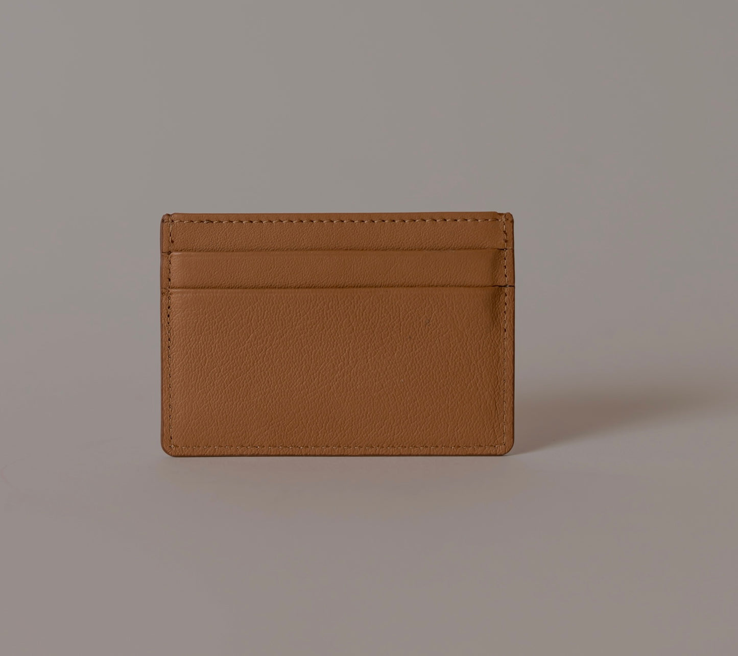 Camel Card holder Nappa Calfskin