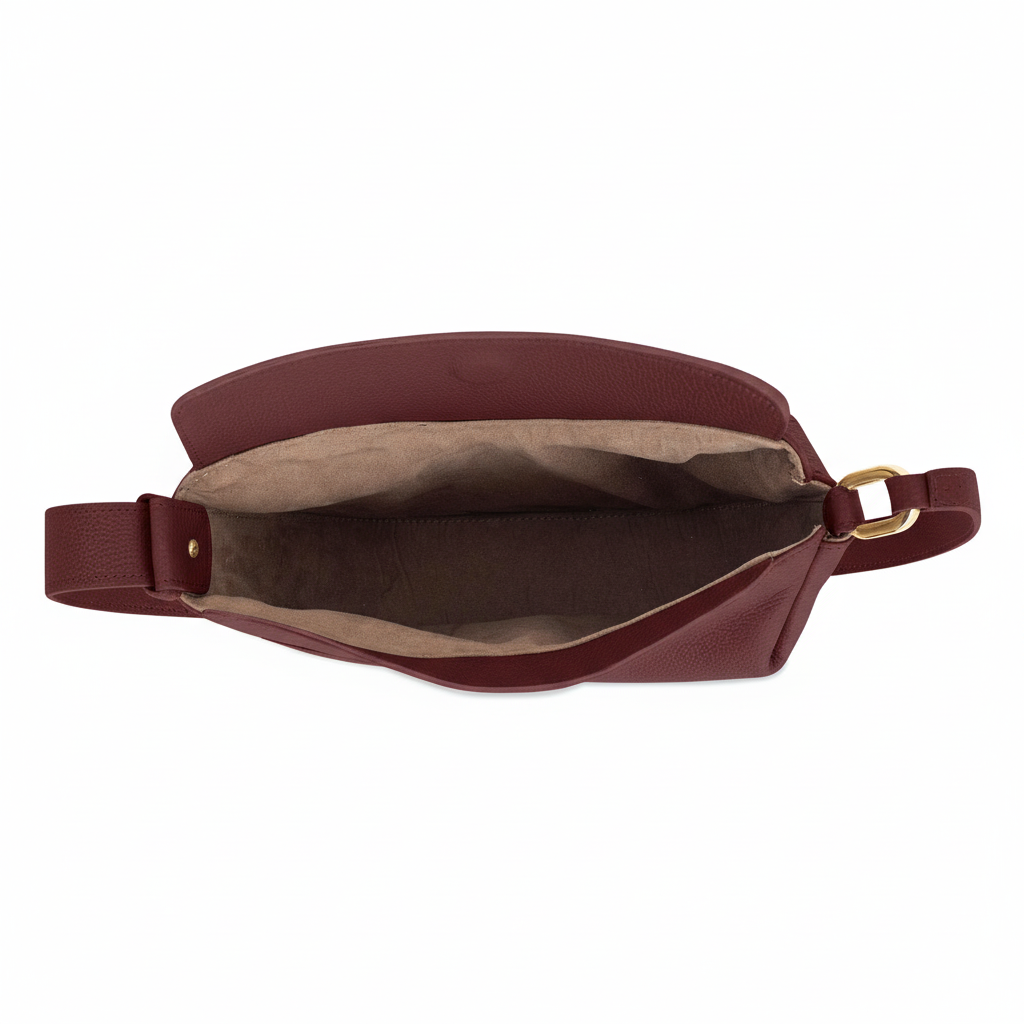 Mini Halfmoon Burgundy