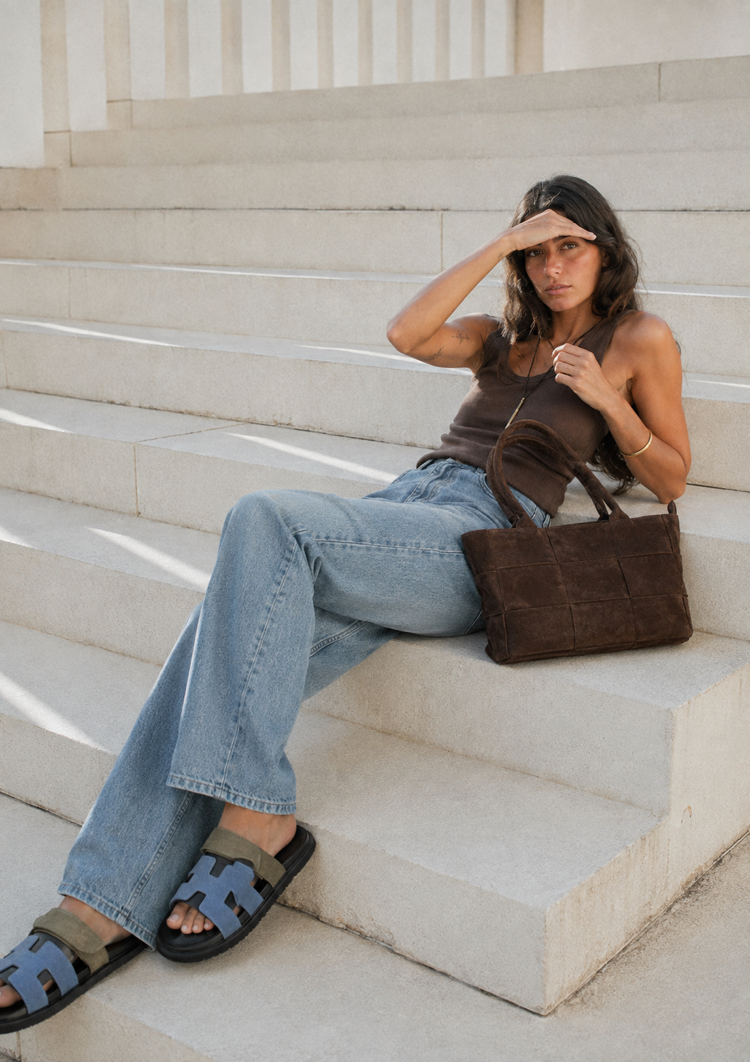 Rio Tote In Suede