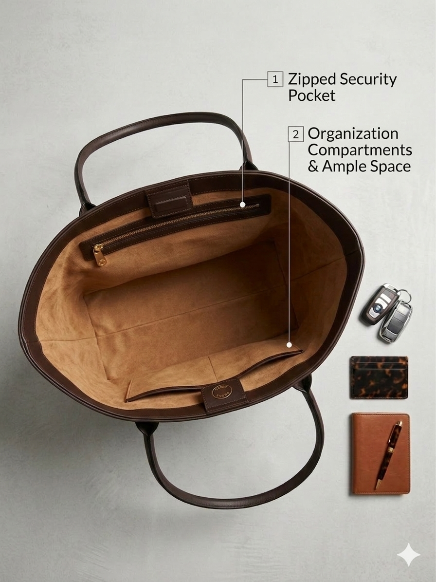 Gaia Tote Bag- Expresso