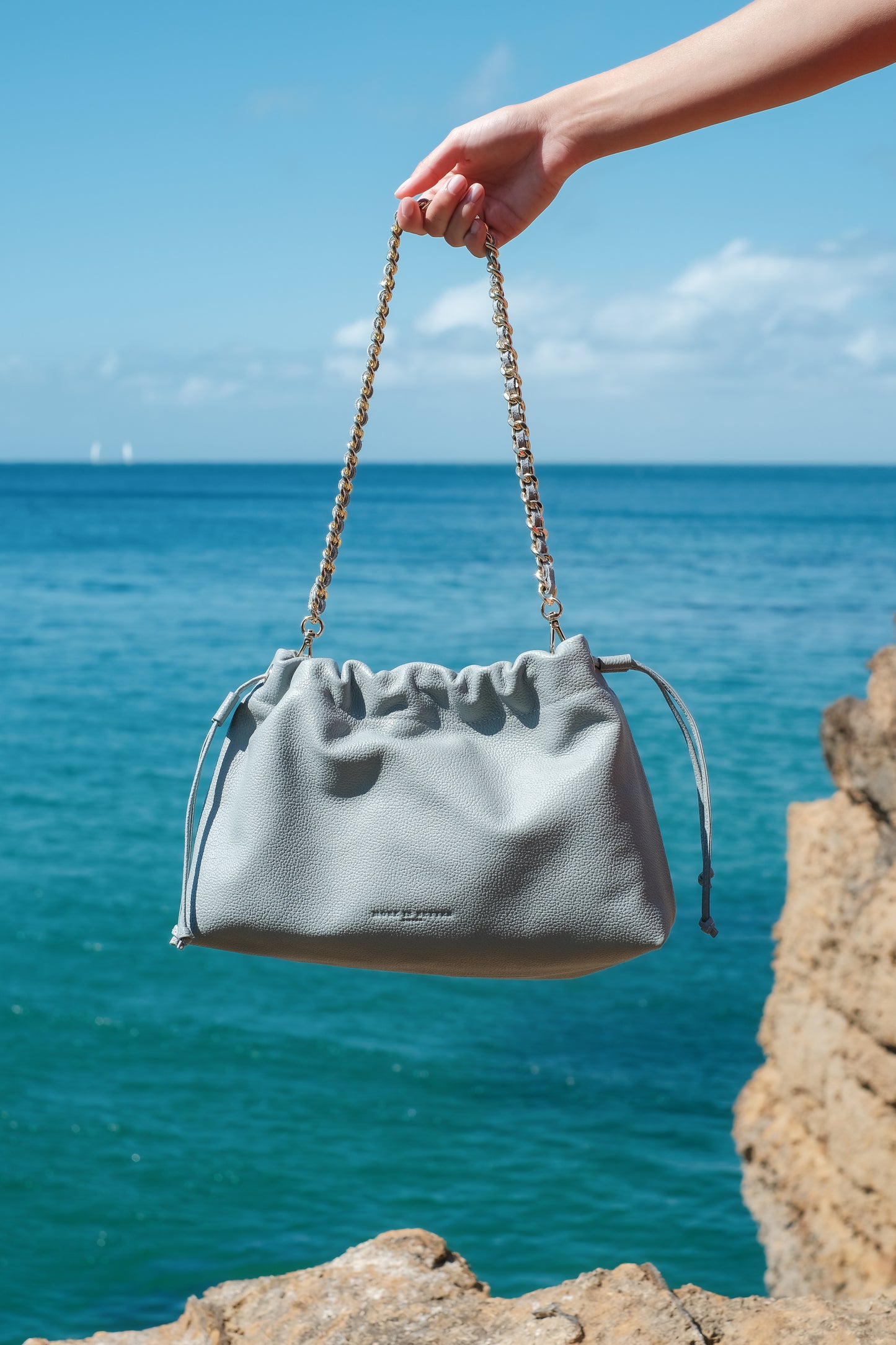 Medium Shell Grey Alva bag