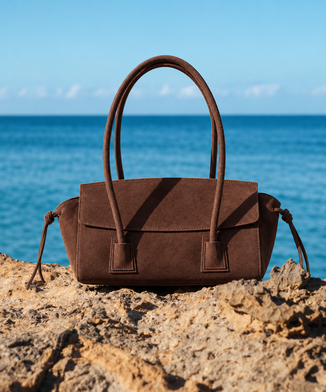 Rodeo Bag Suede - Chocolate