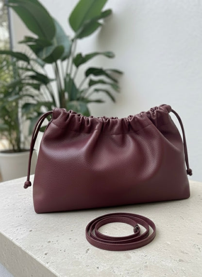 Large Alva In Burgundy