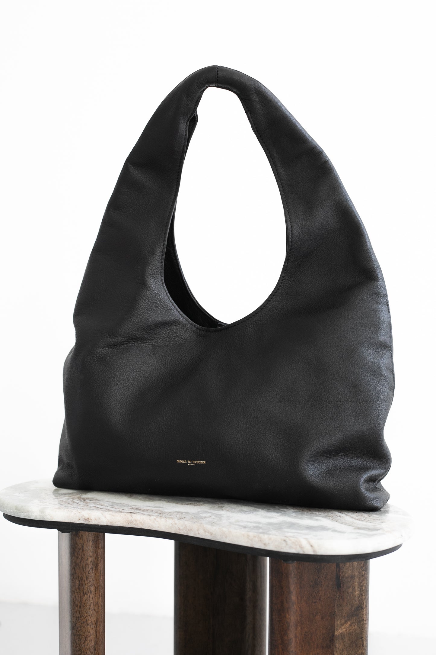 Hoop bag in black