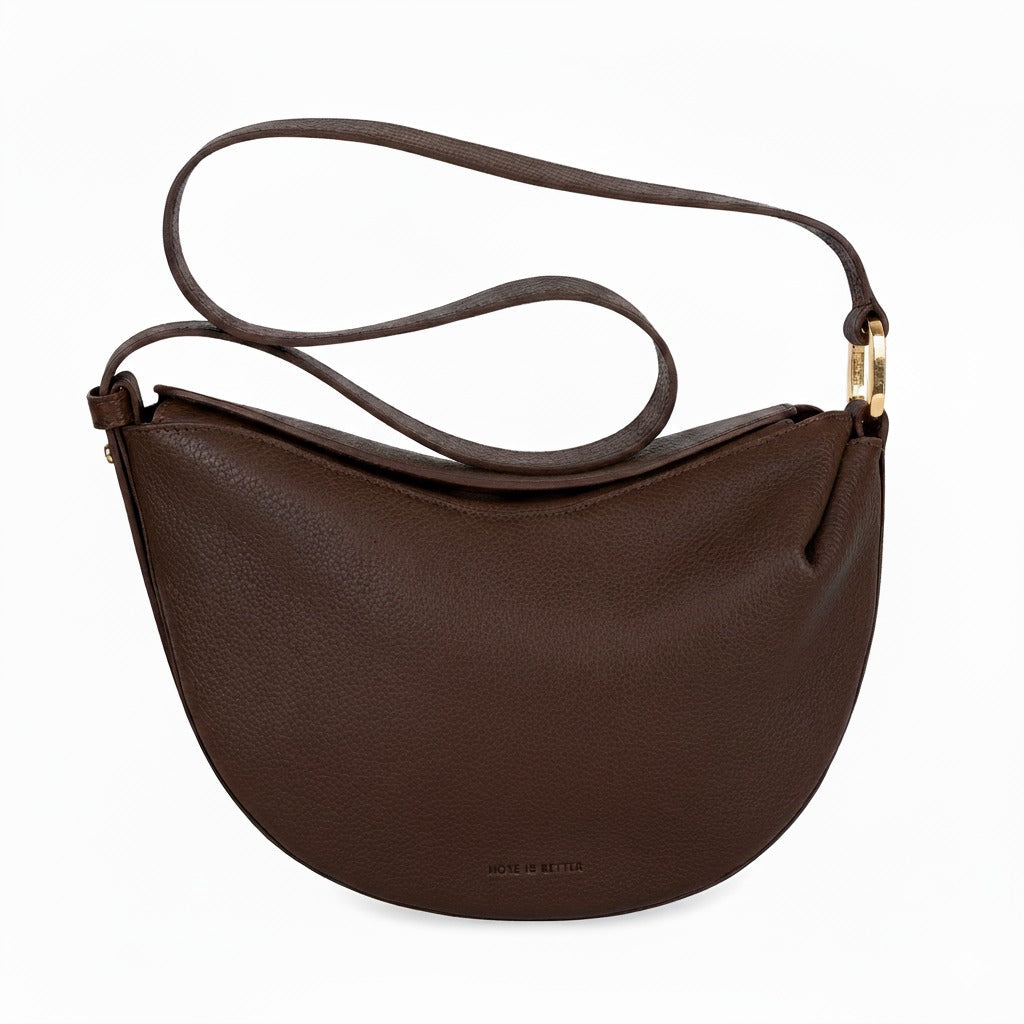 Mini Halfmoon Bag - Chocolate