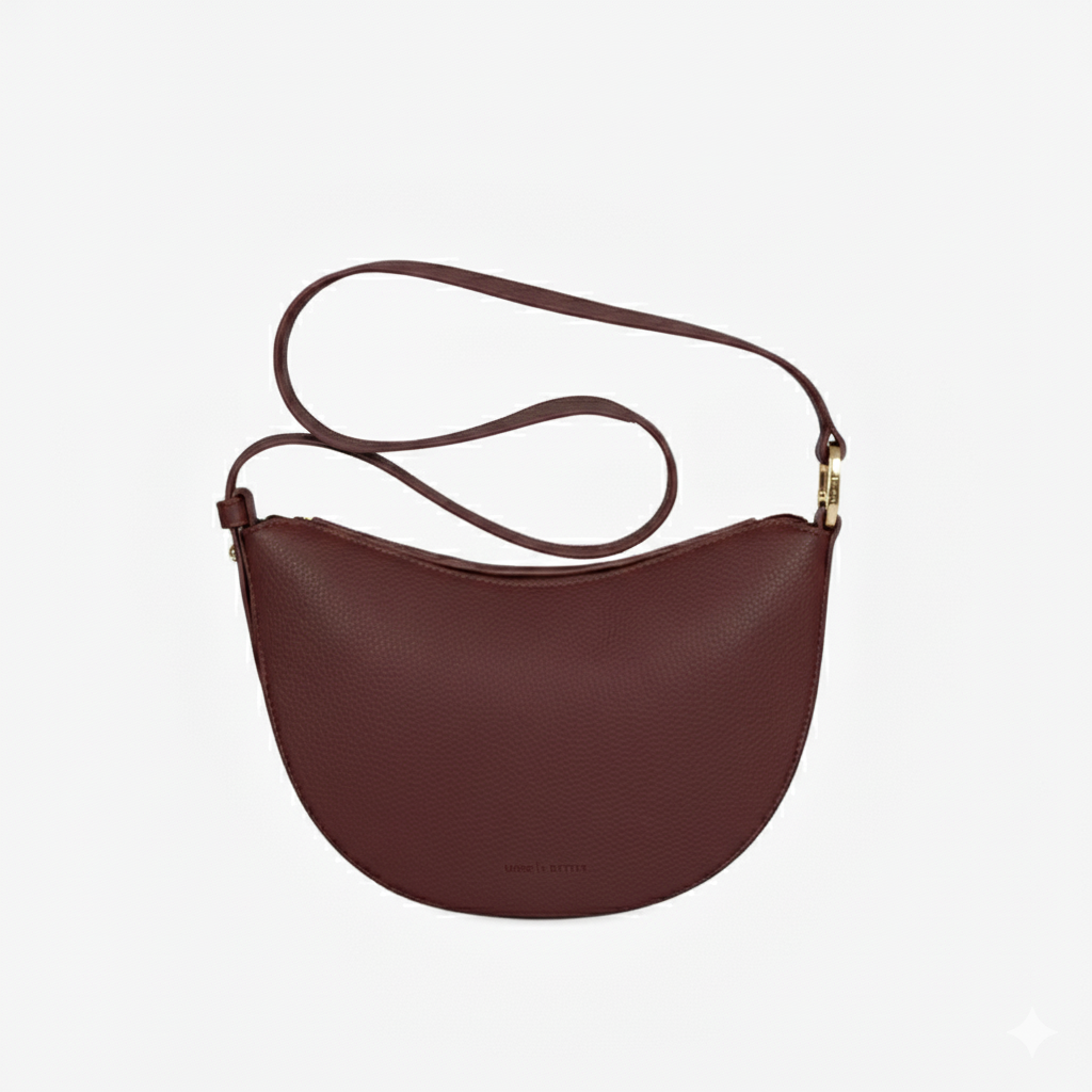 Mini  Halfmoon Burgundy