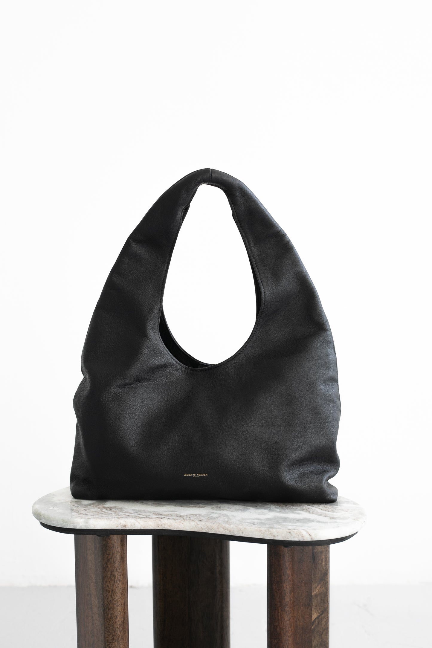 Hoop bag in black