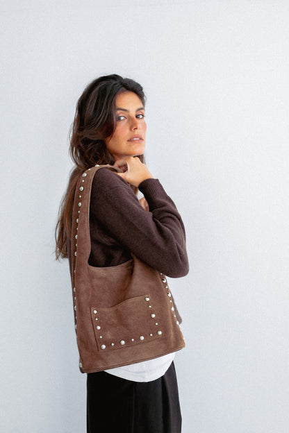 Kammy tote bag in Brown