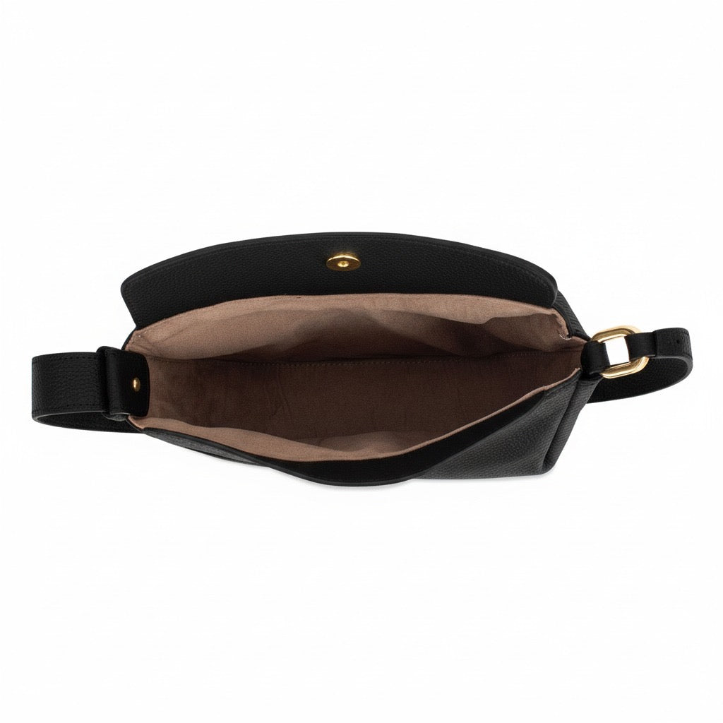 Mini Halfmoon Bag - Black