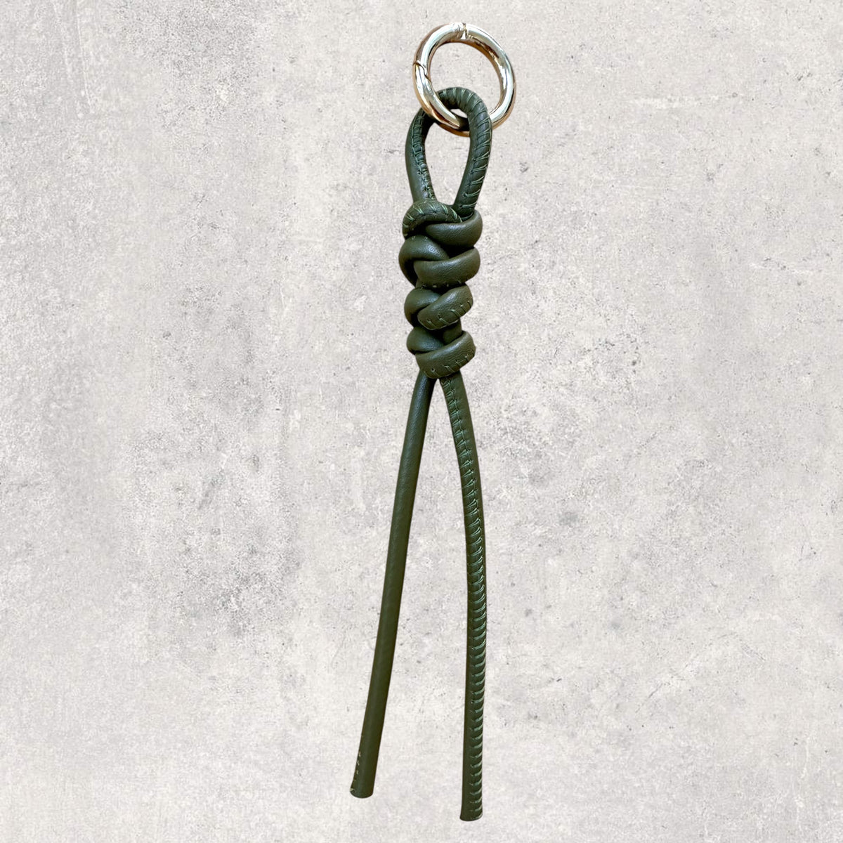 Key Chain Ring - Olive Green