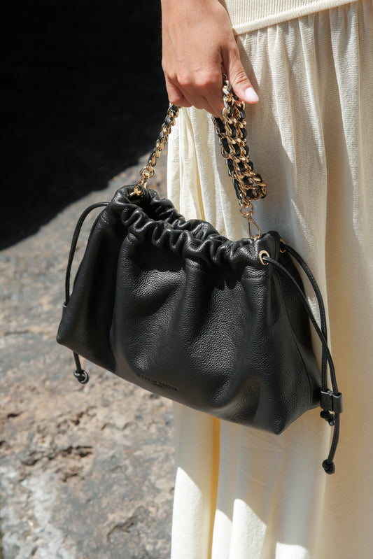Medium Black Alva bag