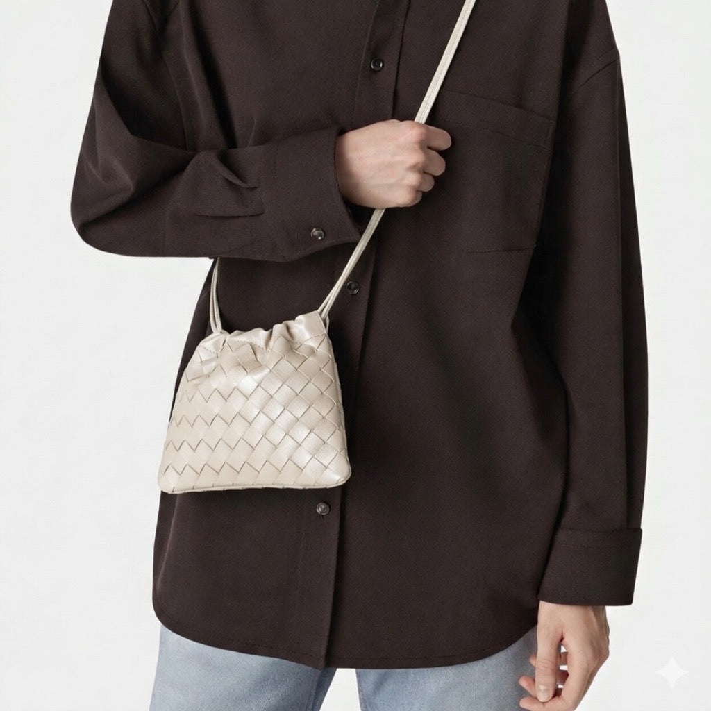 Woven Mini Alva Cream