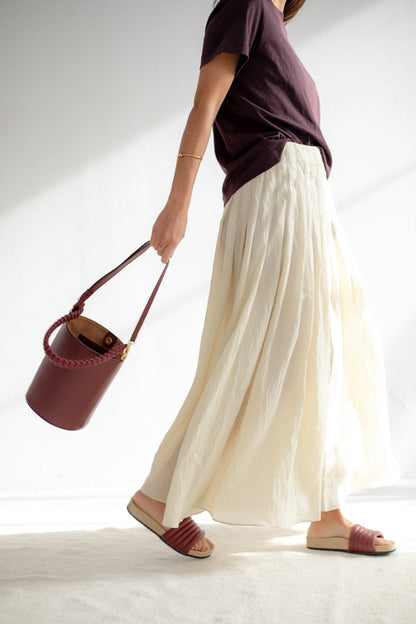 Bucket bag Burgundy