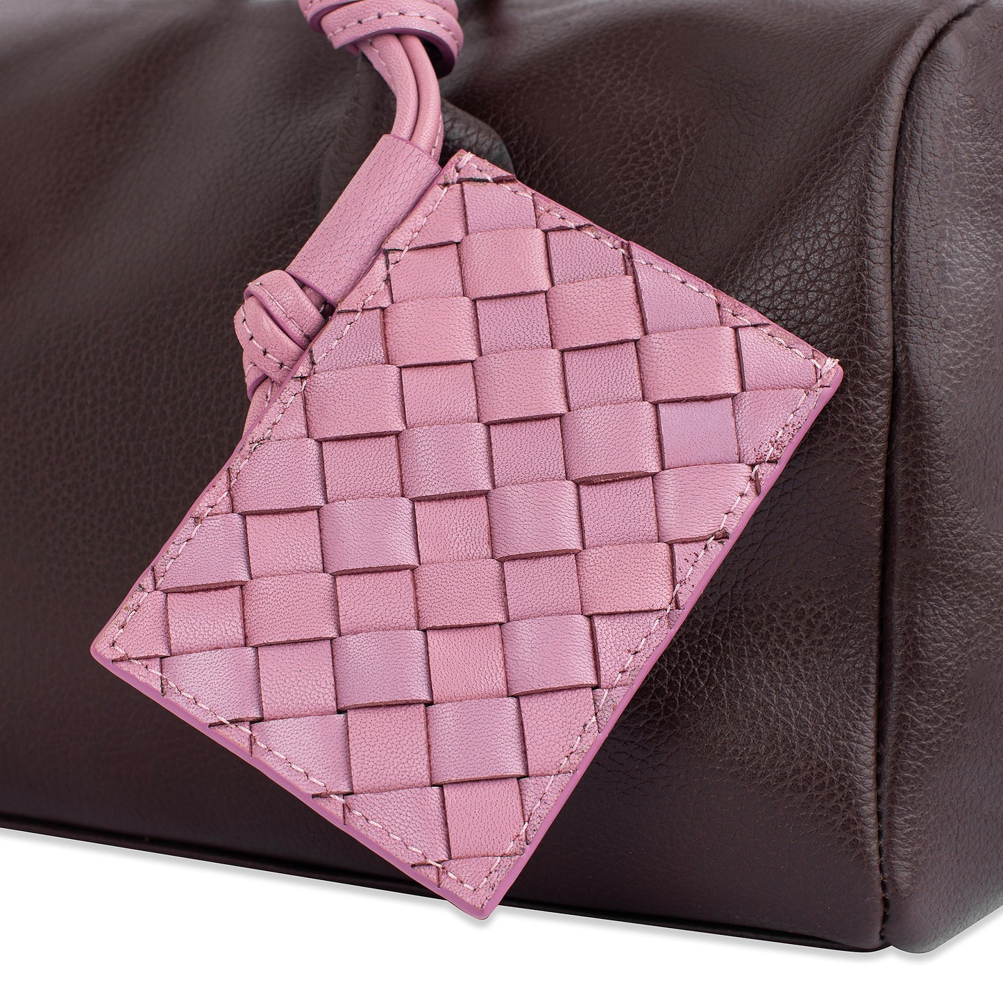 Braid card holder  Pink