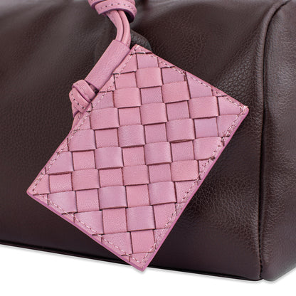 Braid card holder  Pink