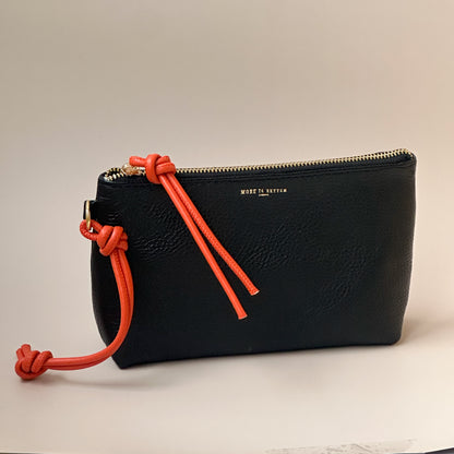 Knot Black Pouch