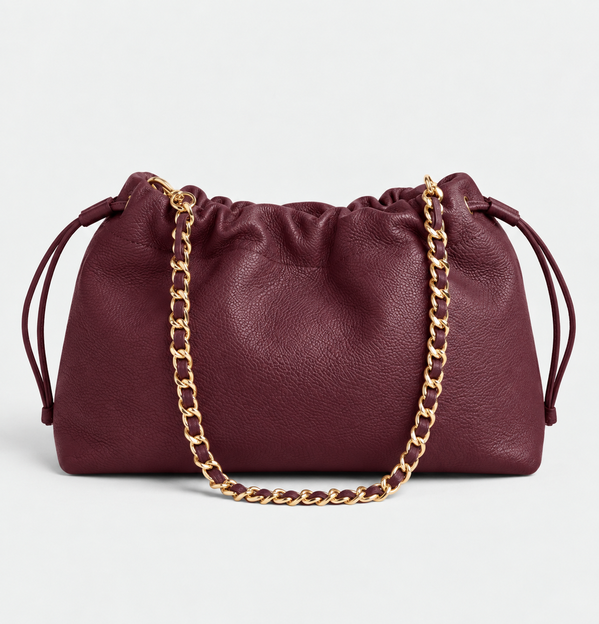 Medium Alva Bag - Bordeaux