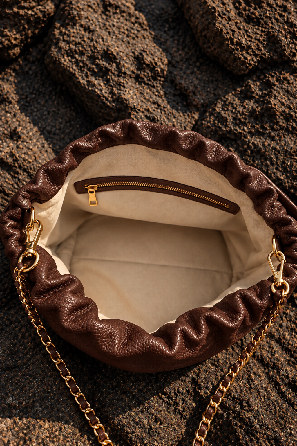 Medium Alva Bag - Brown