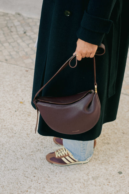 Mini  Halfmoon Burgundy