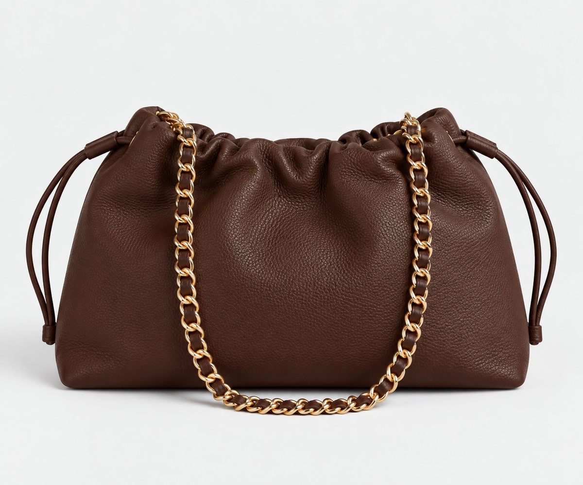 Medium Alva Bag - Brown