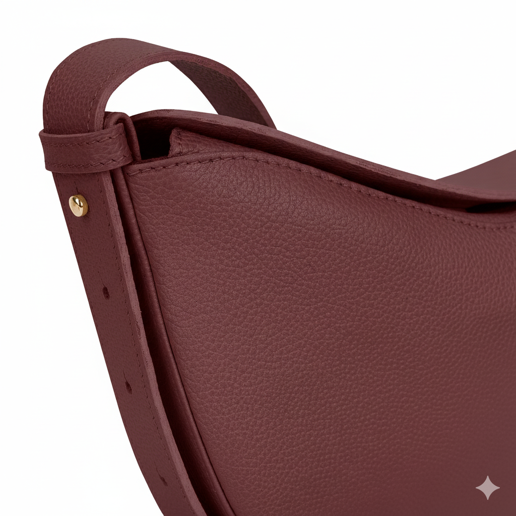 Mini  Halfmoon Burgundy