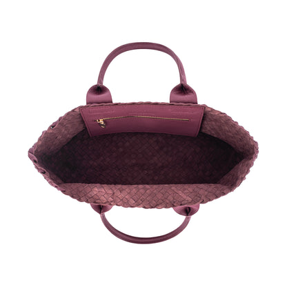 Tote Bag in Burgundy