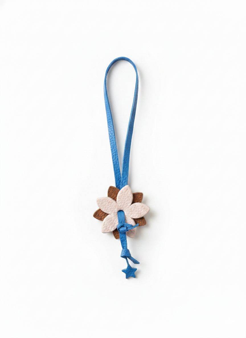 Bloom Calfskin Charm