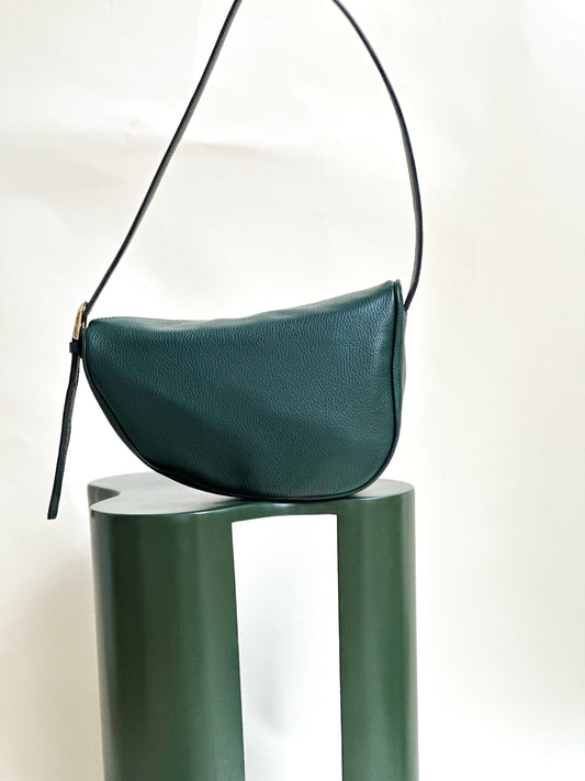 Halfmoon bag Green