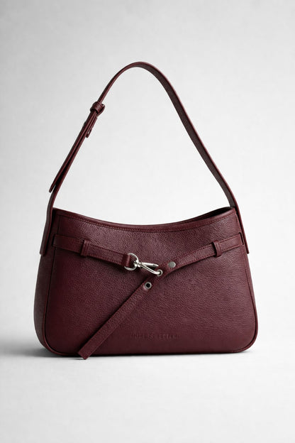 Mathilde Burgundy Bag