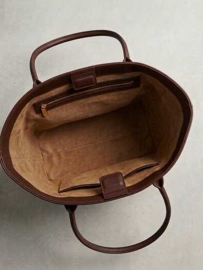 Gaia Tote Bag- Chocolate