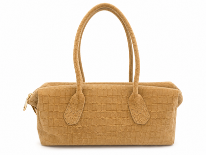 West Bag Croc - Effect Suede