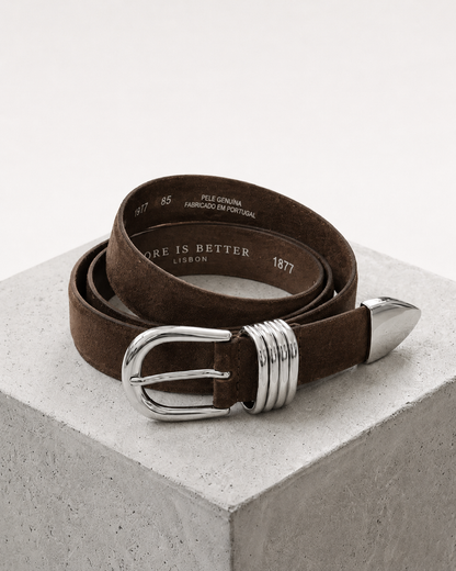 Leather Burgundy Belt
