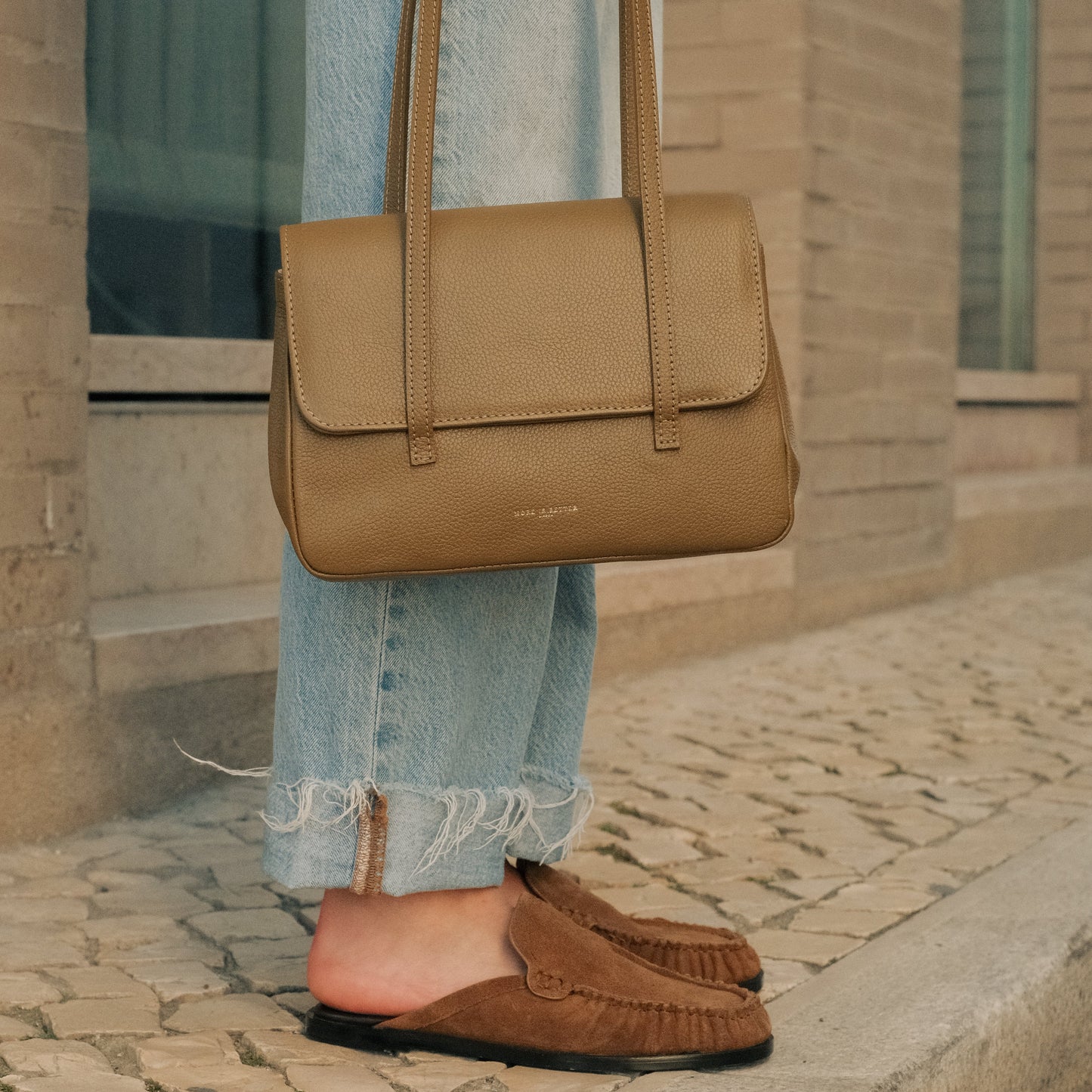 Small City Bag in Olive