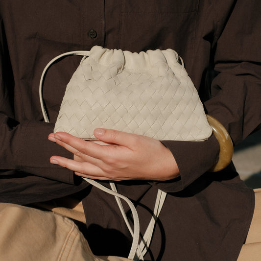Woven Mini Mini Alva Cream