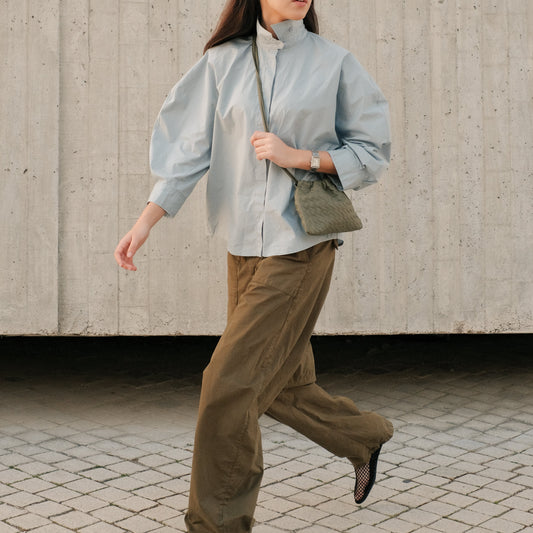 Woven Mini Mini Alva olive