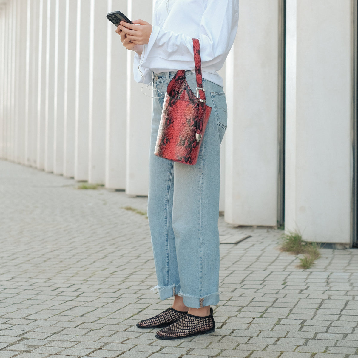 Ivy Bag - Red Snake