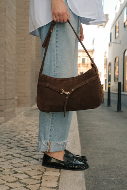Mathilde Suede Bag