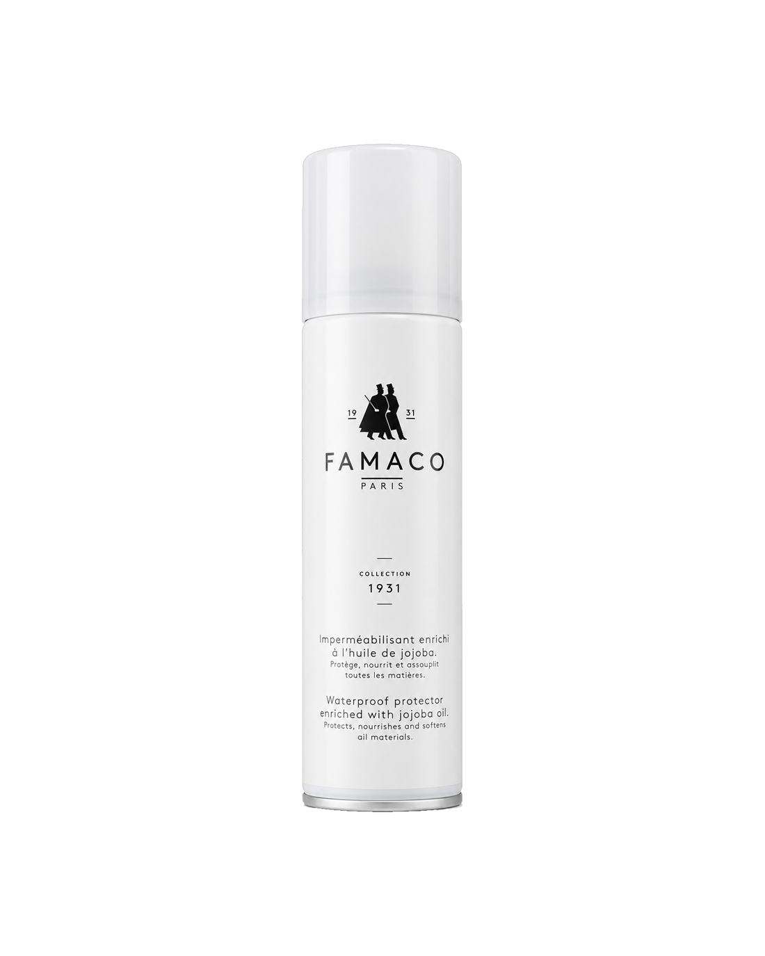 FAMACO Paris waterproof protector spray with jojoba oil for leather, suede and nubuck